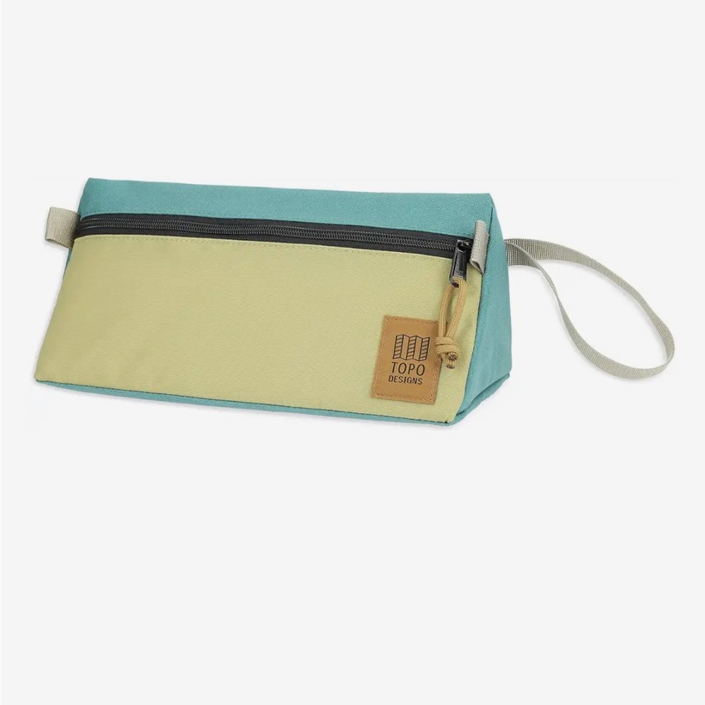 SOLD - Topo Designs Dopp Kit – Caribbean/Moss – NEW in Bag